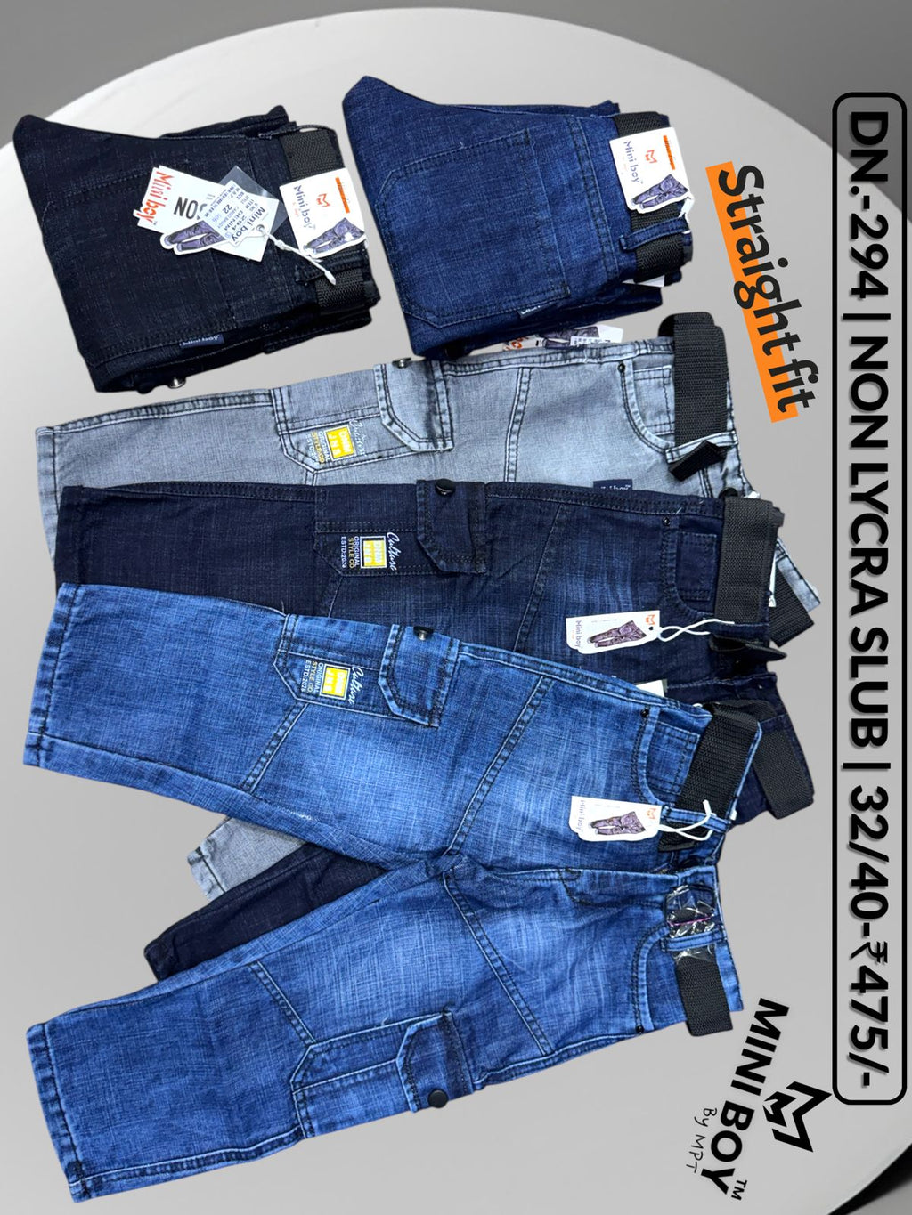 Premium Kids Stretch Denim Jeans for Boys