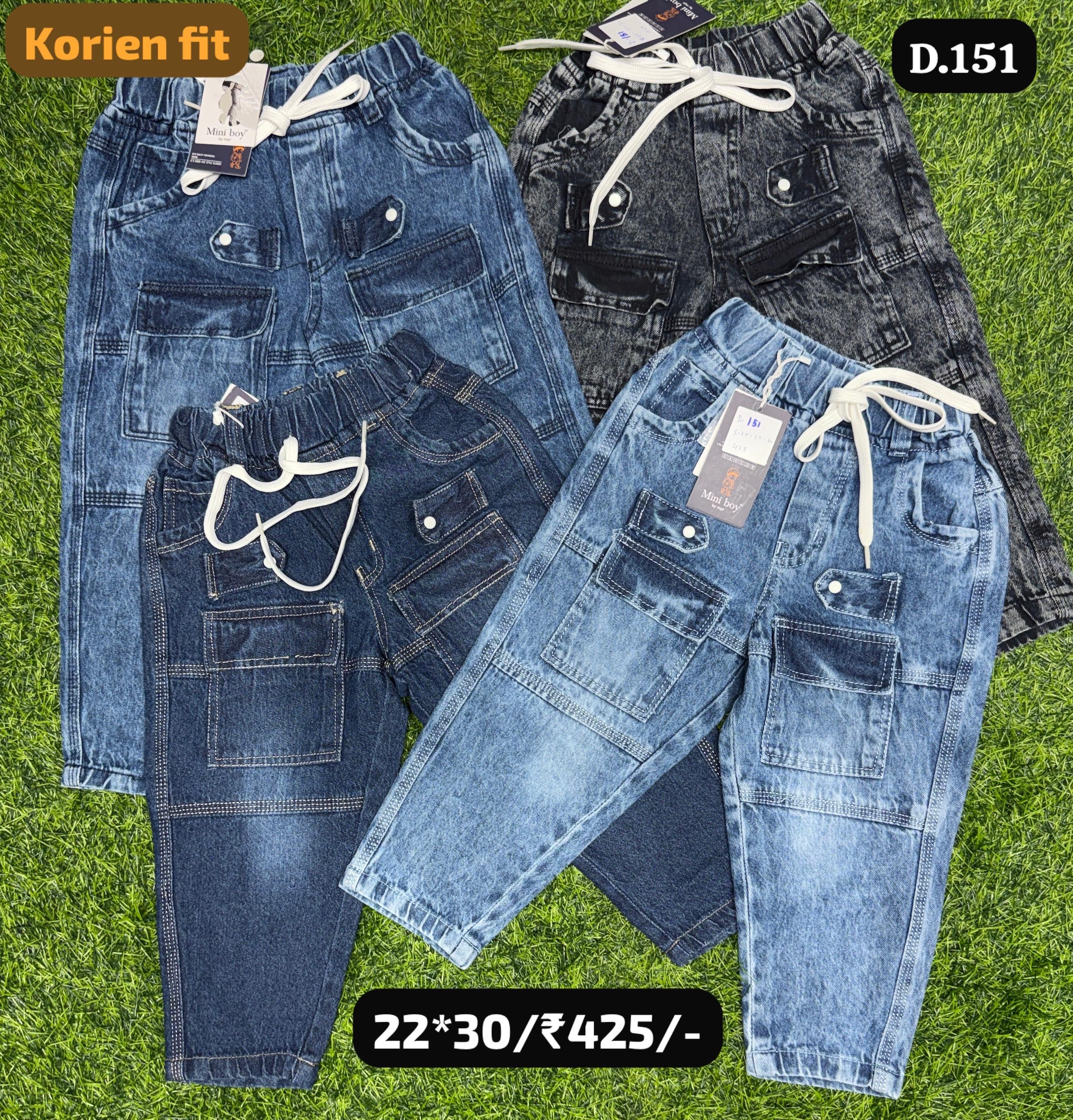Premium Kids Denim Jeans – Comfortable Everyday Wear